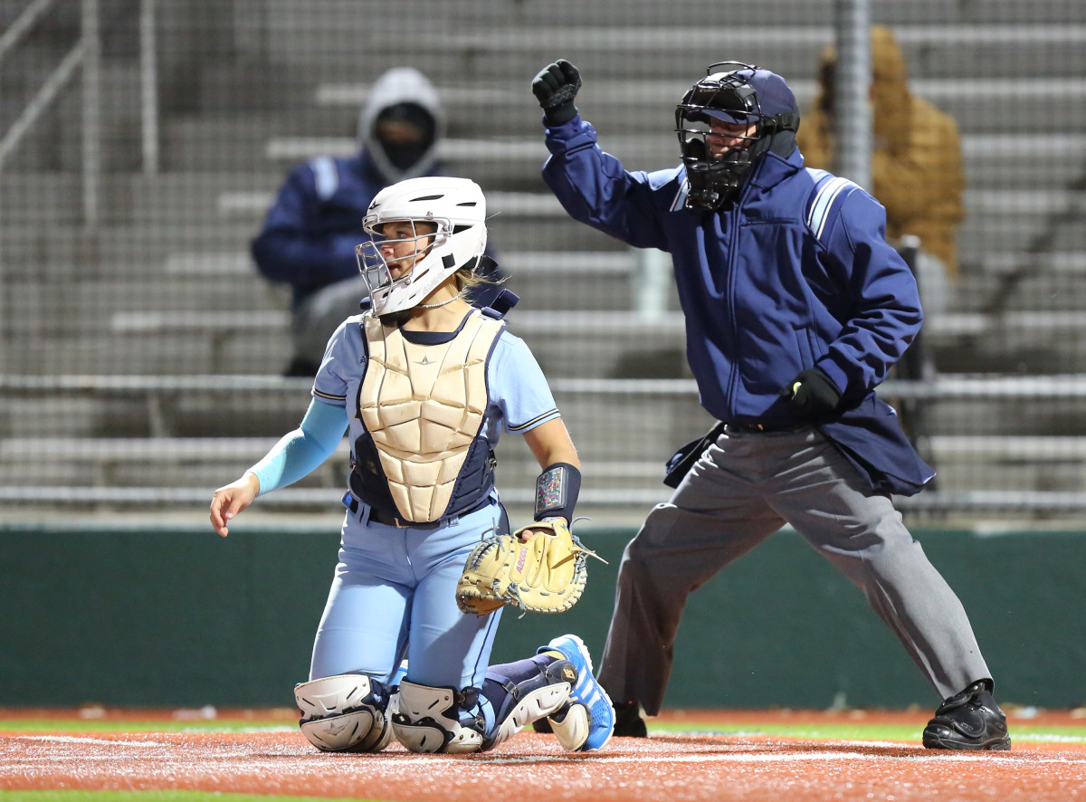 Montgomery Lake Creek Allen Texas softball Allen Tournament 022323 Brian McLean 4